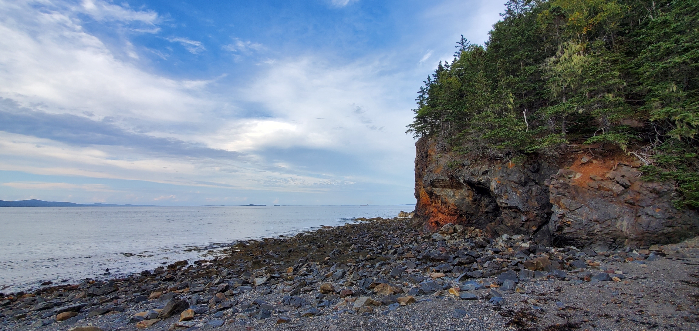 Beach Adjacent to Owls Head Lighthouse