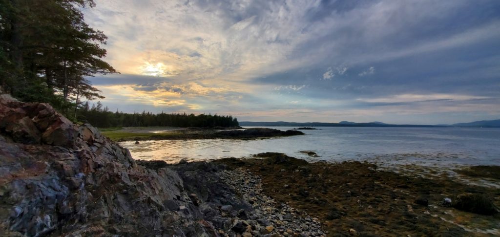 Beach Adjacent to Owls Head Lighthouse