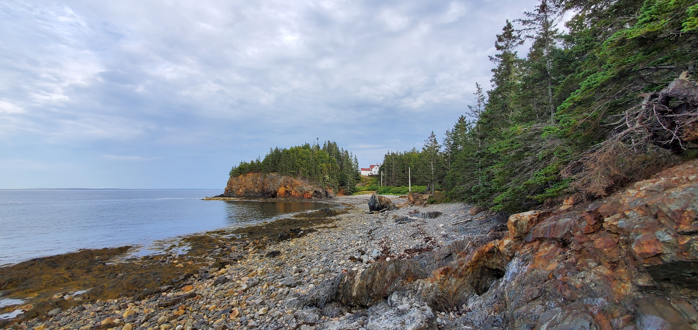 Beach Adjacent to Owls Head Lighthouse