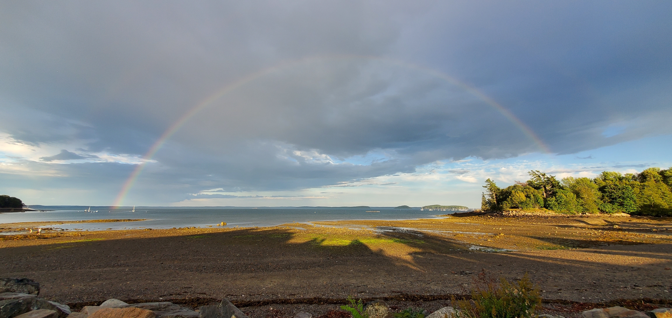 Rainbow near Bar Harbor, Maine